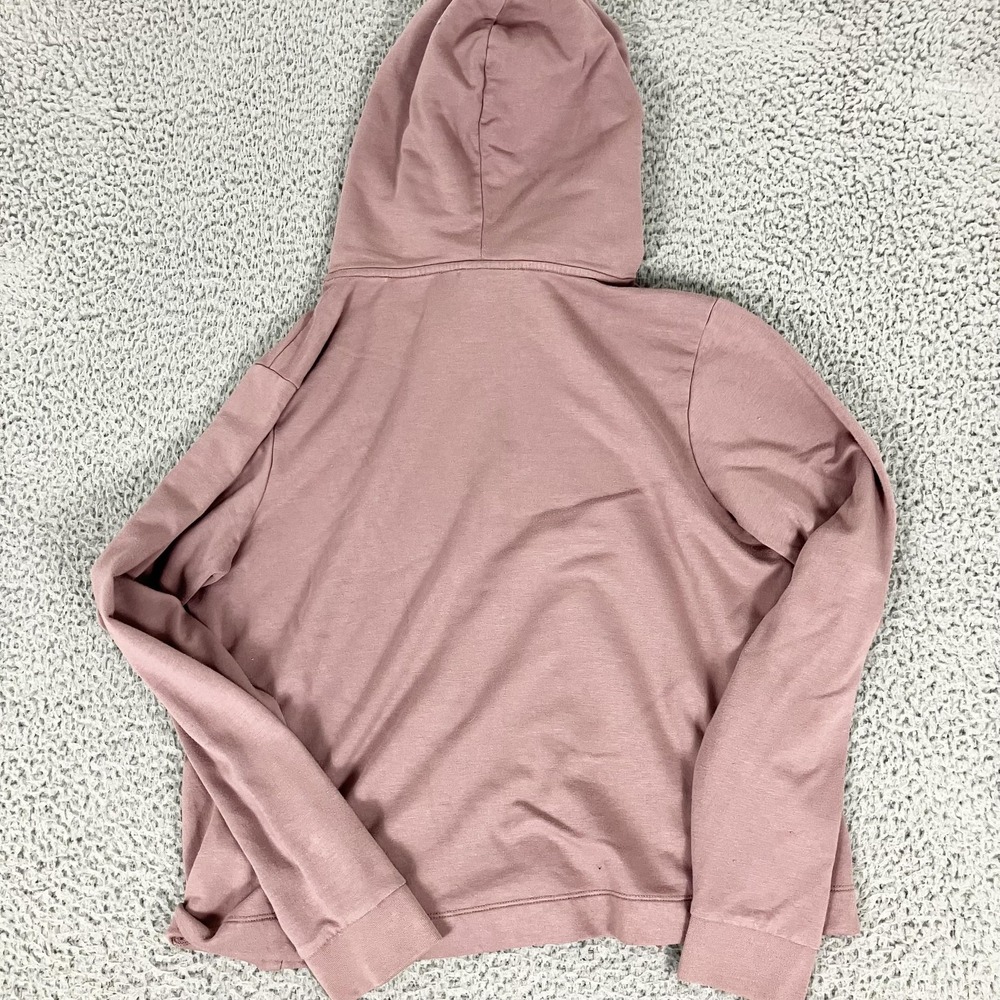 Free Fly Hoodie Sweatshirt Womens Large Pink Bamboo Fleece Stretch Lightweight - Picture 6 of 6